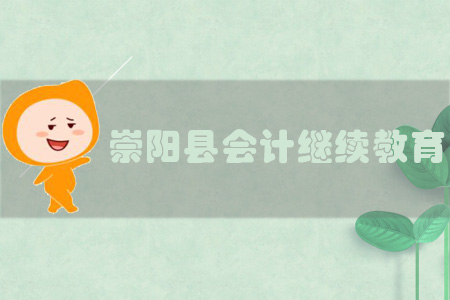 2019年湖北省崇陽縣會計繼續教育規則概述
