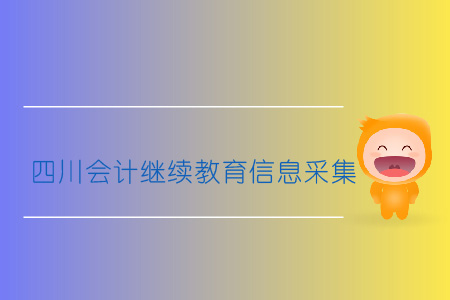 四川2019會計繼續教育信息采集
