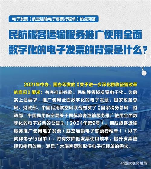 航空運輸電子客票行程單熱點問題