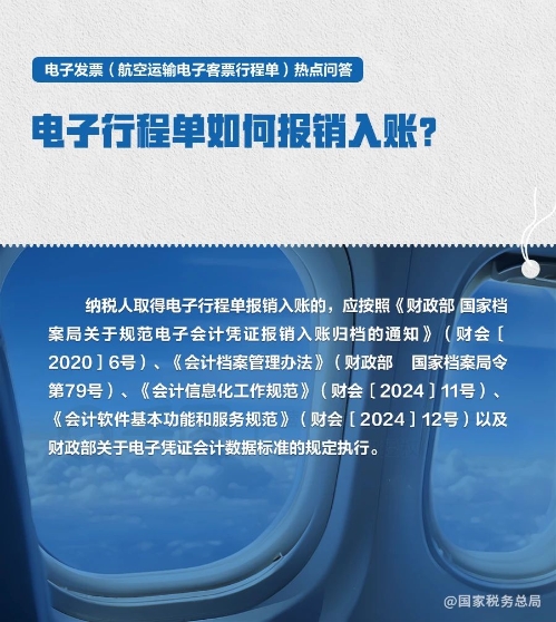 航空運輸電子客票行程單熱點問題
